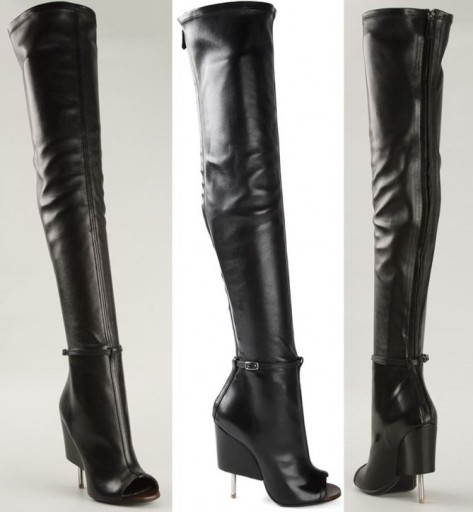Givenchy Narlia Knee Boots, $2995